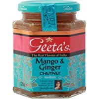 Los mejores  - Geetas Mango &amp- Ginger Chutney- 320g